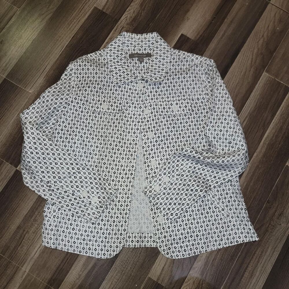 Croft-barrow Women's Black and White Jacket